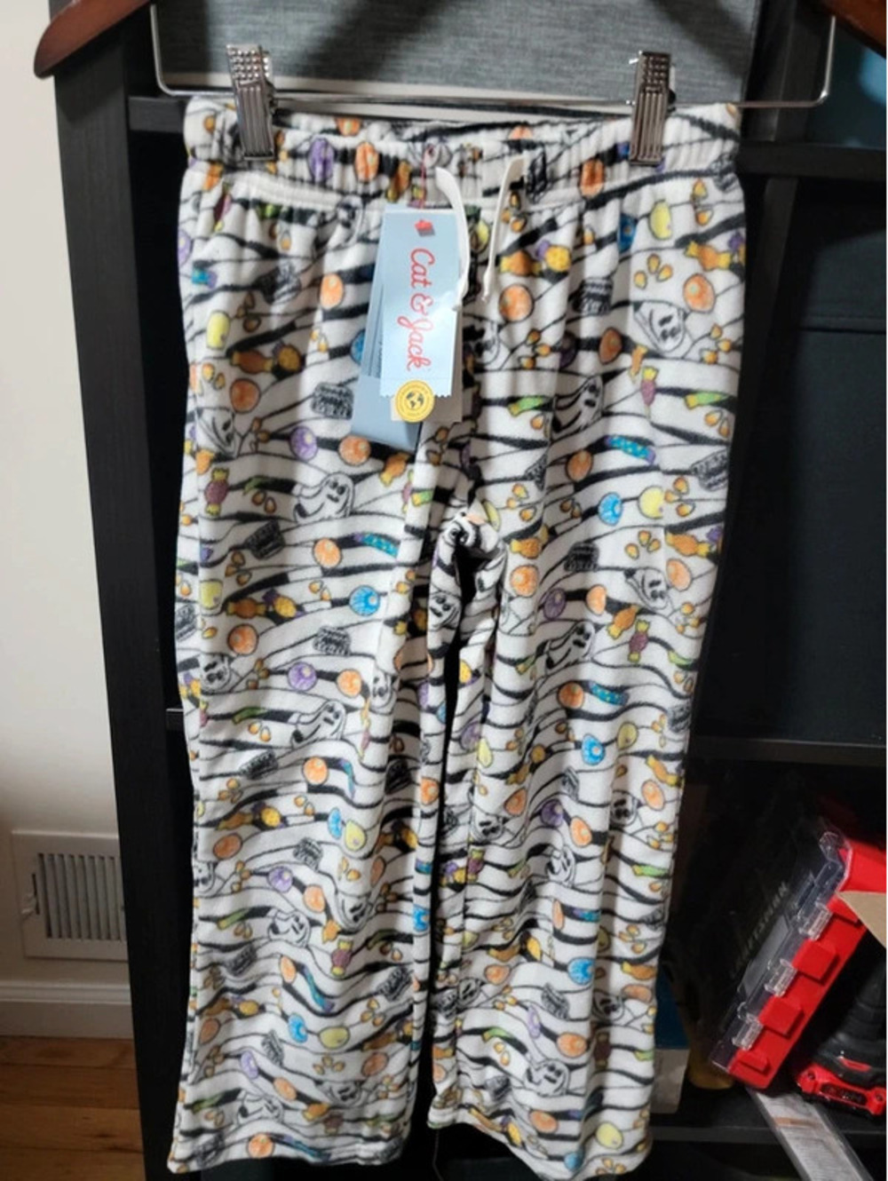 Cat & Jack halloween pj bottoms size xs 4/5